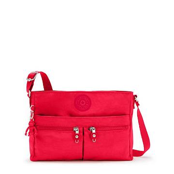 Kipling New Angie Crossbody Táska Bordó | HU 1193QM